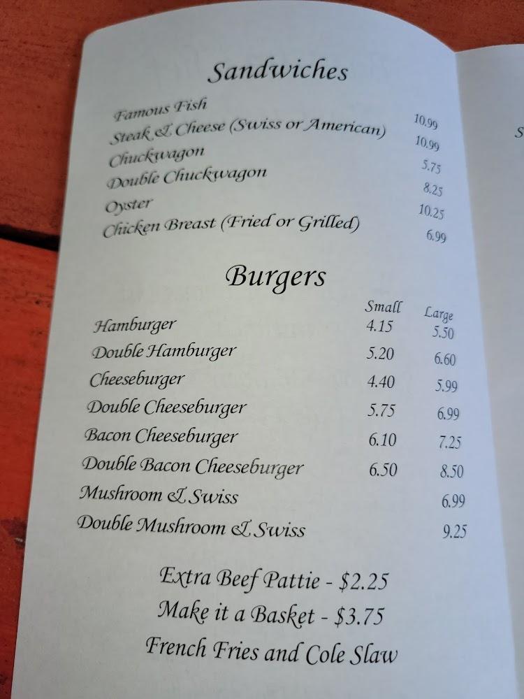 Bantam Chef Menu image 3